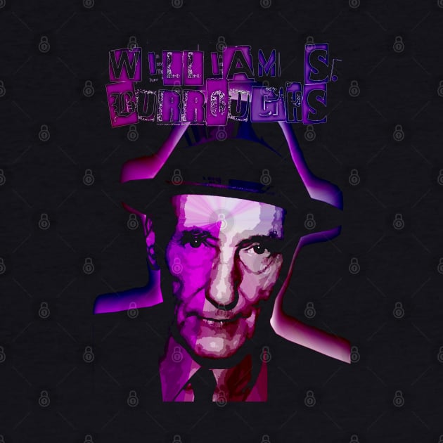 William S Burroughs Punk Design by HellwoodOutfitters